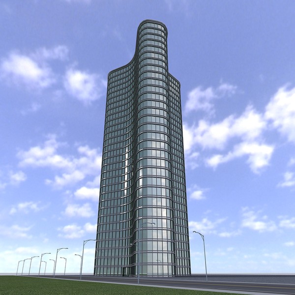3d model new skyscraper 6 - - New Skyscraper 6 - Day by fuuuuuu